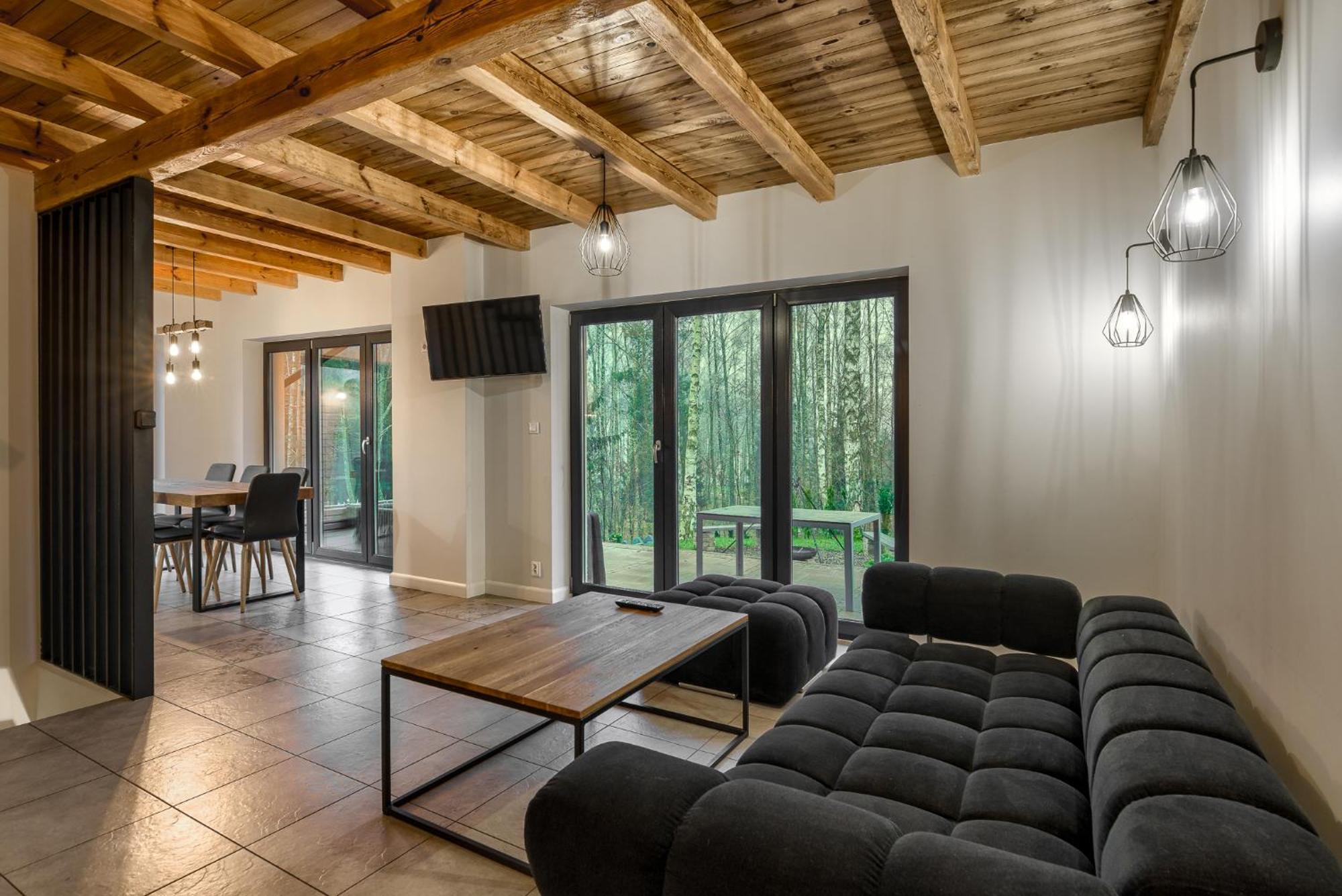 Mazursko - Komfortowe Domy 8 Osobowe Nad Jeziorem, Balia Lub Sauna Kretowiny Buitenkant foto