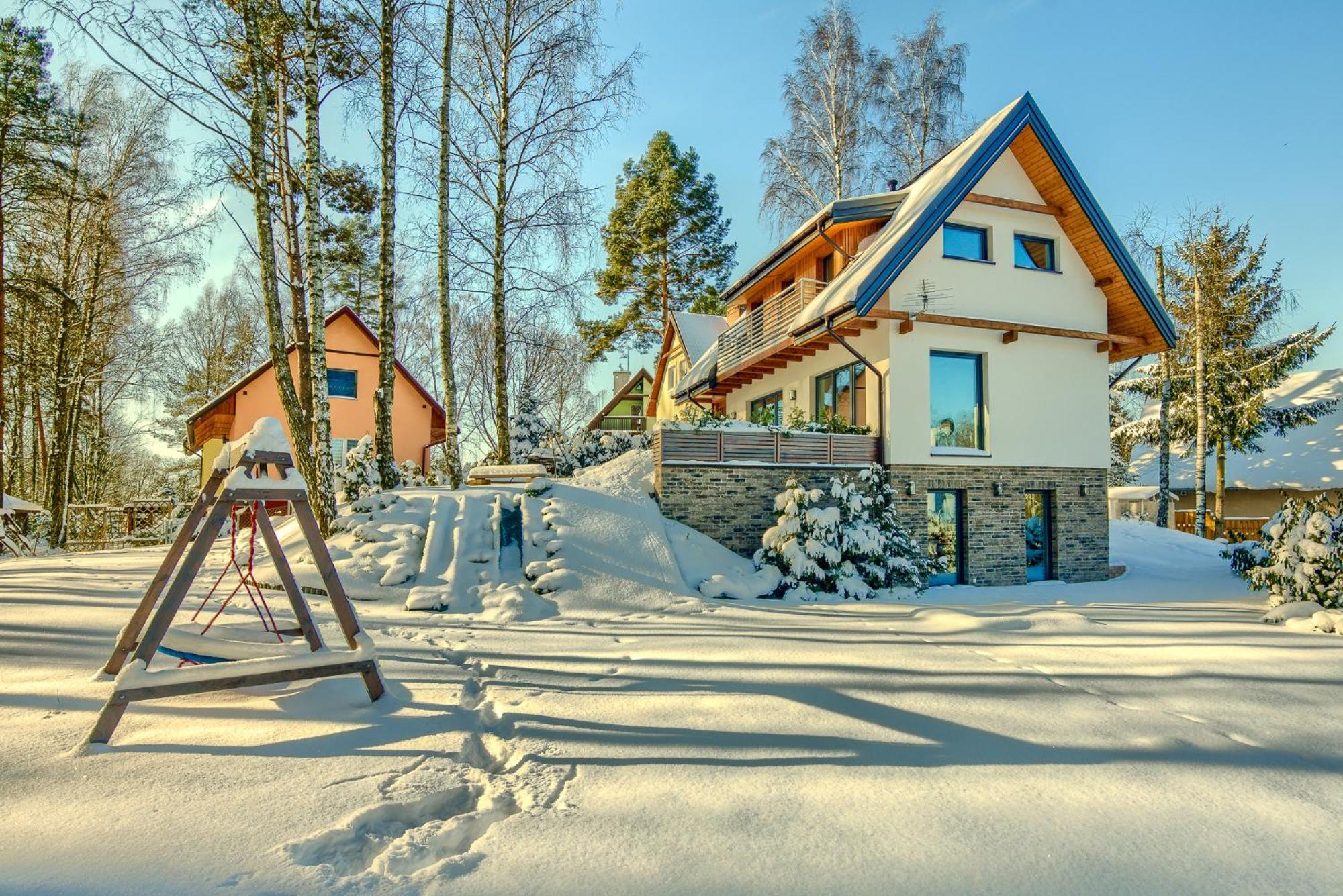 Mazursko - Komfortowe Domy 8 Osobowe Nad Jeziorem, Balia Lub Sauna Kretowiny Buitenkant foto