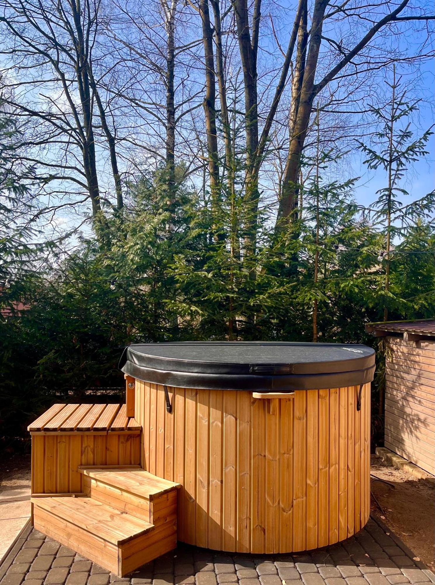 Mazursko - Komfortowe Domy 8 Osobowe Nad Jeziorem, Balia Lub Sauna Kretowiny Buitenkant foto