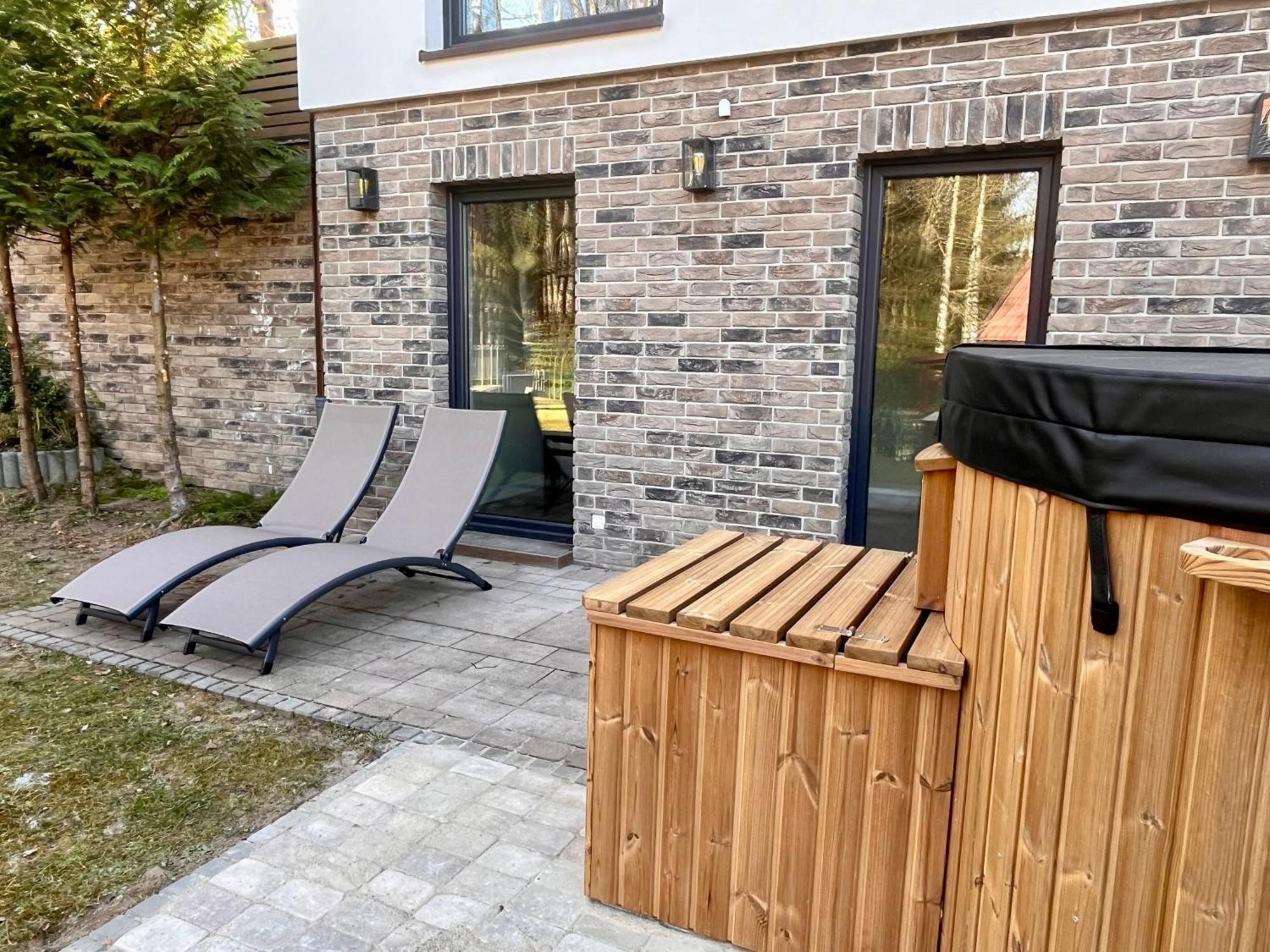 Mazursko - Komfortowe Domy 8 Osobowe Nad Jeziorem, Balia Lub Sauna Kretowiny Buitenkant foto